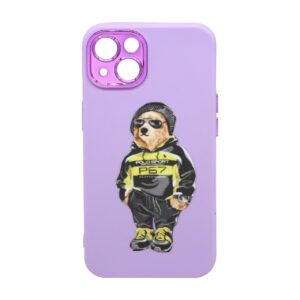 قاب تدی سیلیکونی محافظ لنزدار iPhone 13 - یاسی کد